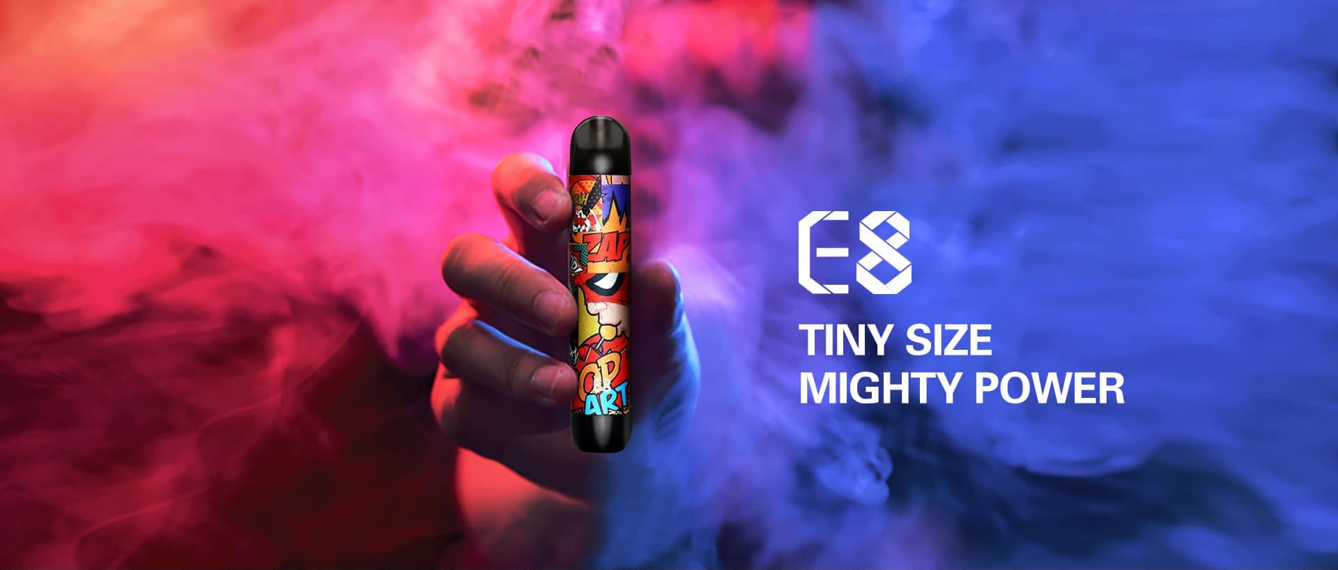 VAPEANTS - E8 Kit Pod System banner (1)