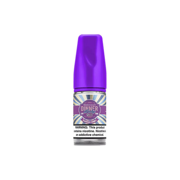 Dinner Lady Salt - Blackberry Crumble 30ml