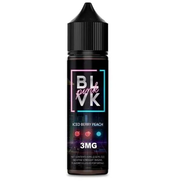 BLVK - Pink - Iced Berry Peach 60ML