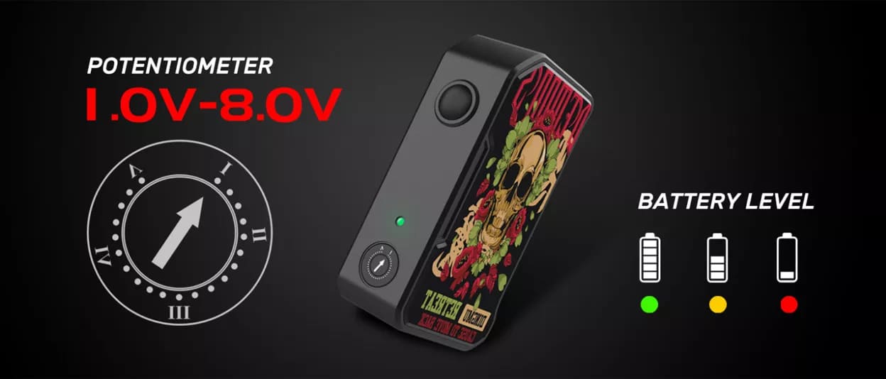 Dovpoo - M VV II MOD Semi Mecânico 280W potencia e led