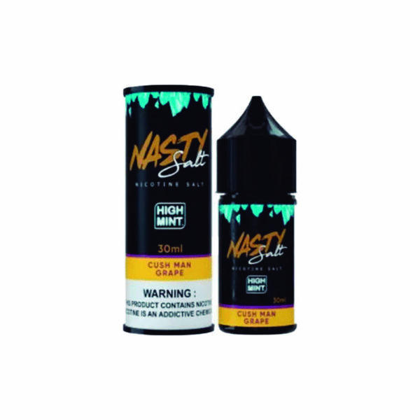 Nasty Salt - High Mint - Cush Man Grape 30ml