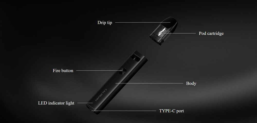 Uwell - Caliburn A2 Kit espec