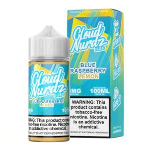 Cloud Nurdz - Blue Raspberry Lemon Iced 100ml