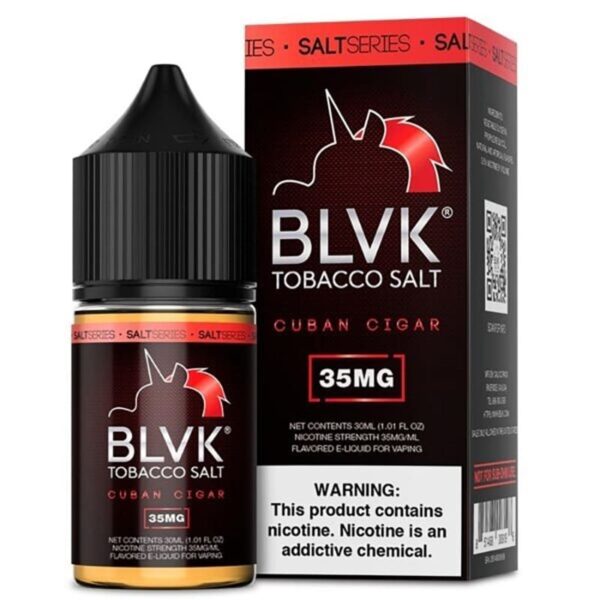 BLVK Salt - Tobacco Cuban Cigar 30mL