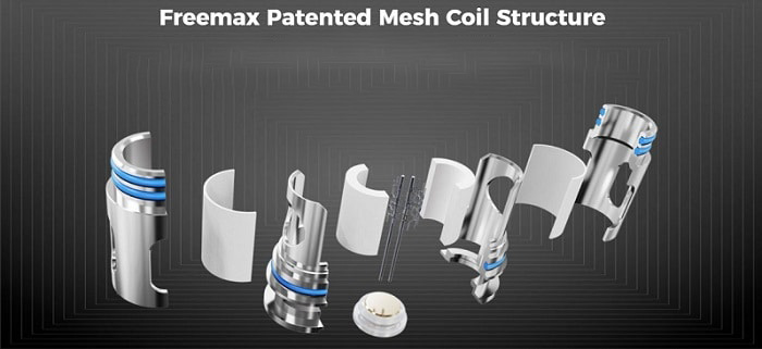 FreeMax - Marvos T 80W Kit coil estrutura