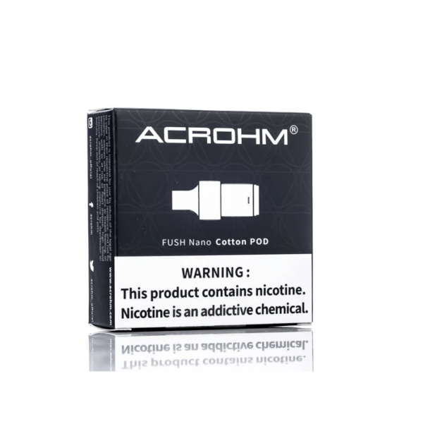 Acrohm - Fush Nano Cotton PODS - 1.4Ohms - Oficina Vapor