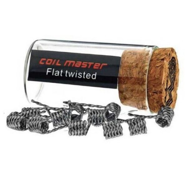 Coil Master - Flat Twisted 0.36ohm 10 pcs - Oficina Vapor