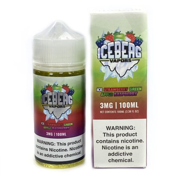 Iceberg - Ice Strawberry Green Apple Raspberry 100ml