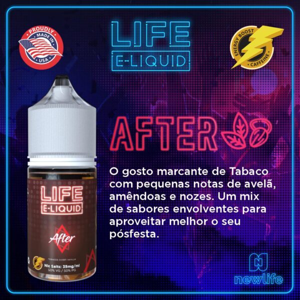 Life E-Liquid - After 30ml - Oficina Vapor