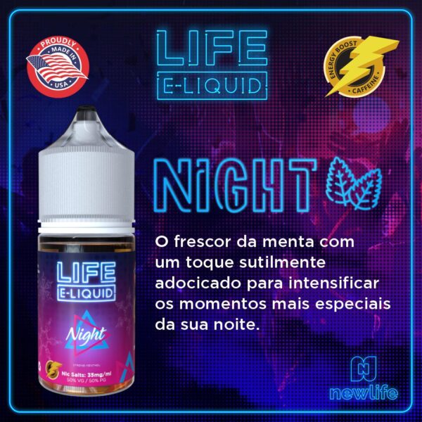 Life E-Liquid - Night 30ml - Oficina Vapor