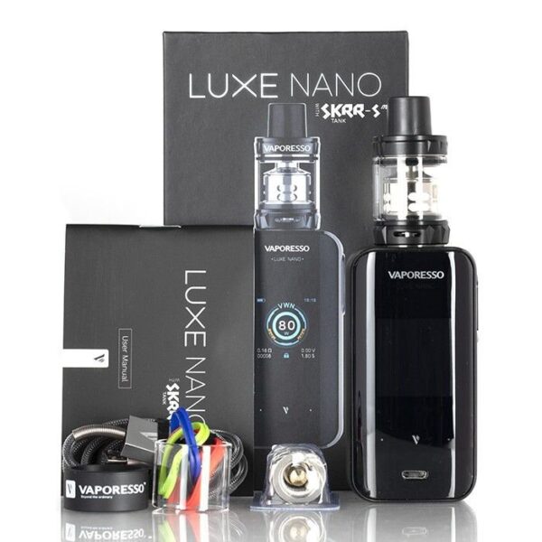 Vaporesso - Kit LUXE NANO 80W c/ Atomizador SKRR-S MINI - Oficina Vapor