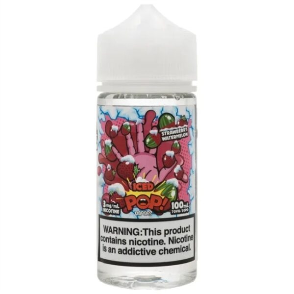 POP! VAPORS - Iced Pop - Strawberry Watermelon 100ml - Oficina Vapor