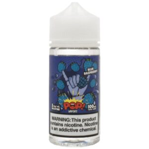 POP! VAPORS - Blue Raspberry Iced 100ml