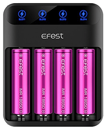 Efest - Carregador de Bateria LUSH Q4