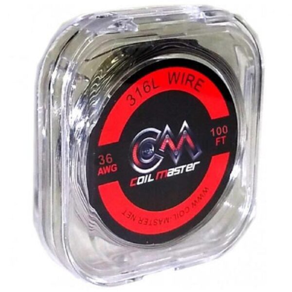 Coil Master - 316L 36GA - 100FT - Oficina Vapor