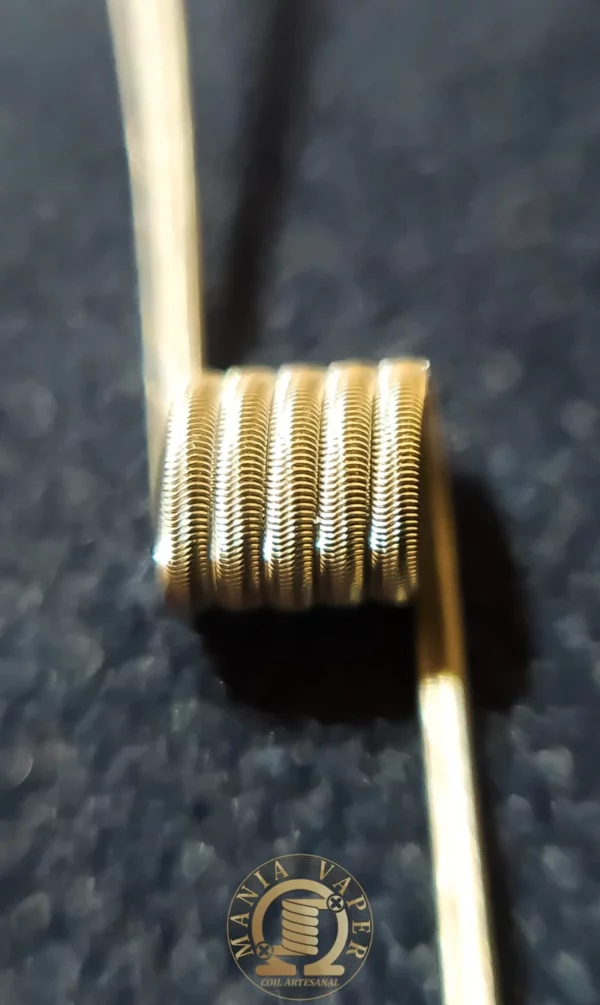 Mania Vaper - Coil Clapton (Par) 0,55 Ohm - Oficina Vapor