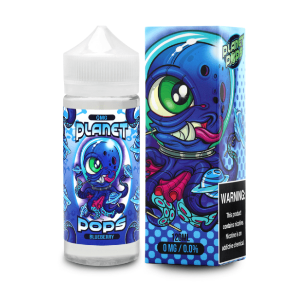 Kings Crest - Planet Pops - Blueberry 120ml