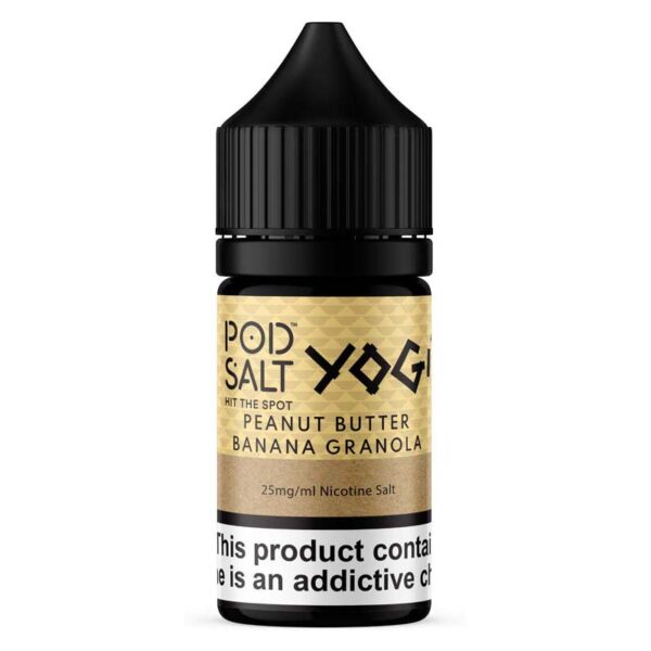 Pod Salt & Yogi - Peanut Butter Banana Granola 30mL