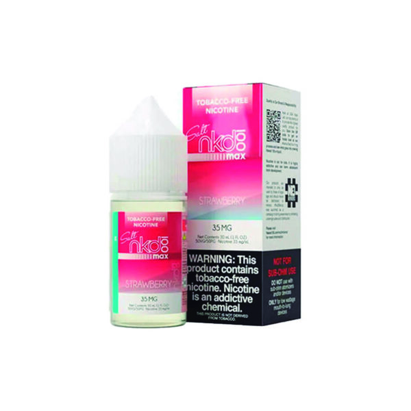 Naked Max - Strawberry Ice Salt 30ml