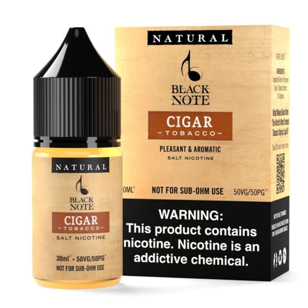 Black Note Salt - Cigar Blend 30ml