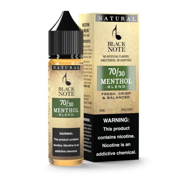 BLACK NOTE - MENTHOL BLEND 60ML