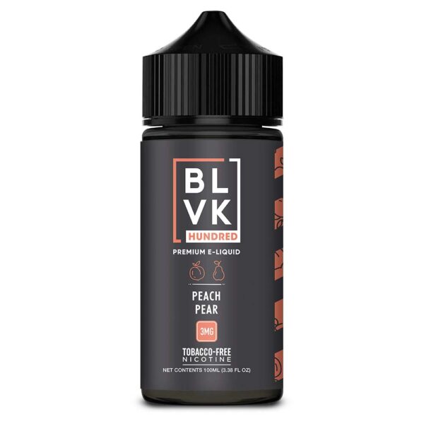 BLVK - Hundred - Peach Pear 100ml