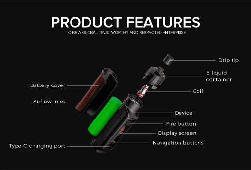 Uwell - Aeglos P1 Pod Mod Kit feature