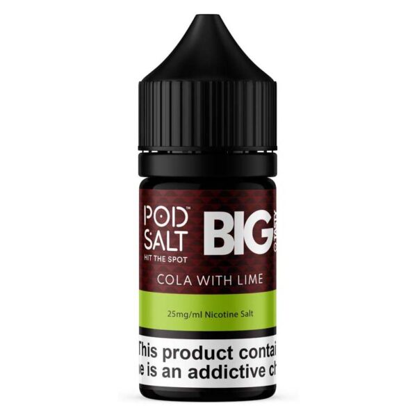 Pod Salt - Fusion - Big Tasty Cola With Lime 30ml