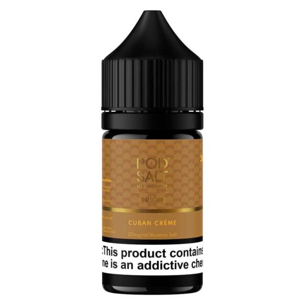 Pod Salt - Origin - Cuban Creme 30ml