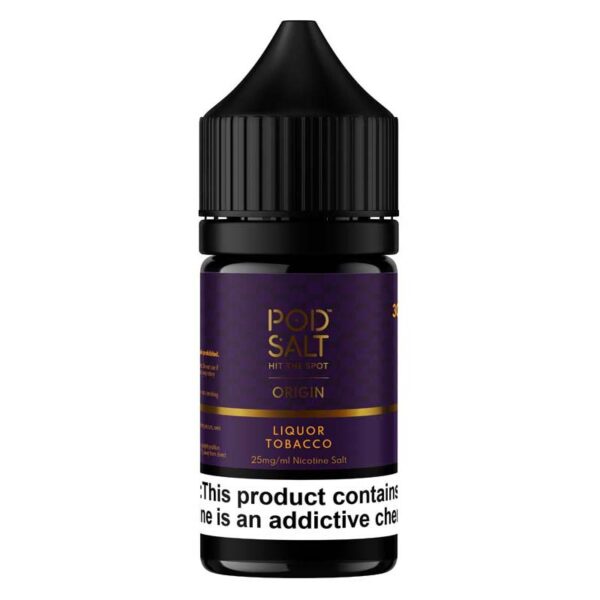 Pod Salt - Origin - Liquor Tobacco 30ml