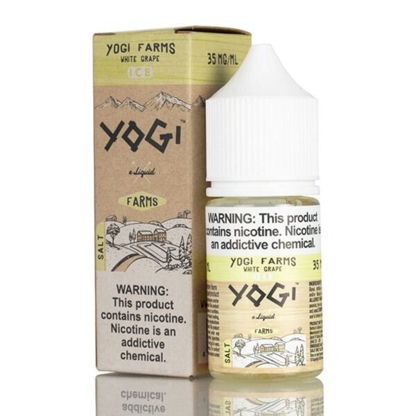 YOGI Salt - White Grape Ice 30ml