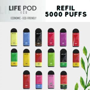 Life Pod - ECO Cartucho 5000 Puffs