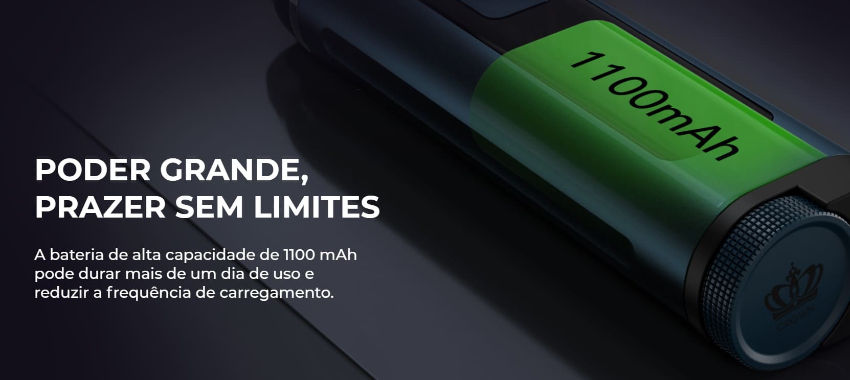 Uwell - Crown D Pod Kit bateria