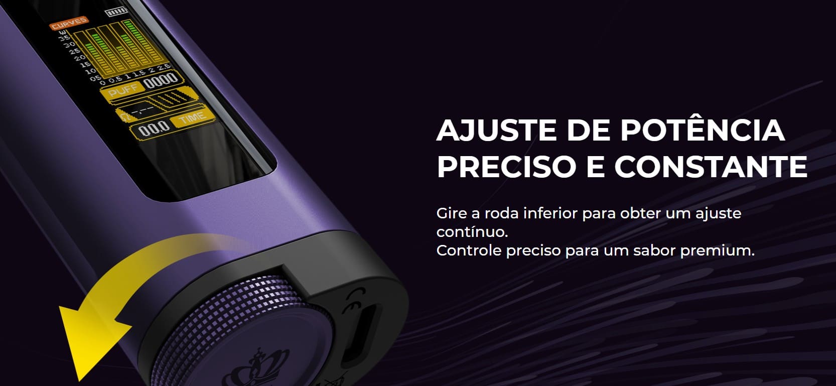 Uwell - Crown D Pod Kit potencia