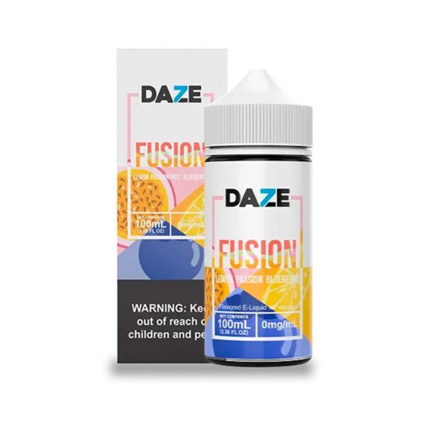 7 DAZE Fusion - Lemon Passionfruit Blueberry 100ml