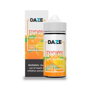 7 DAZE Fusion - Orange Yuzu Tangerine 100ml