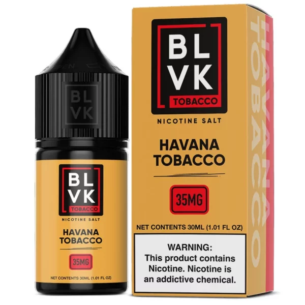 BLVK Salt - Remix - Havana Tobacco 30ml