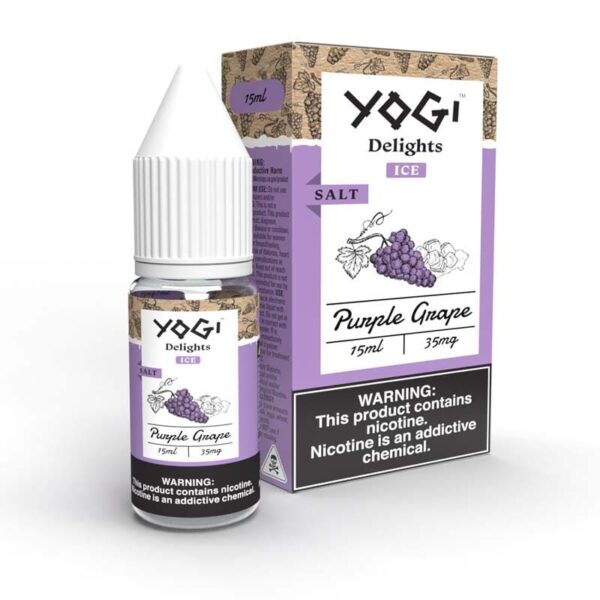 YOGI Salt - Delights - Purple Grape Ice 15ml