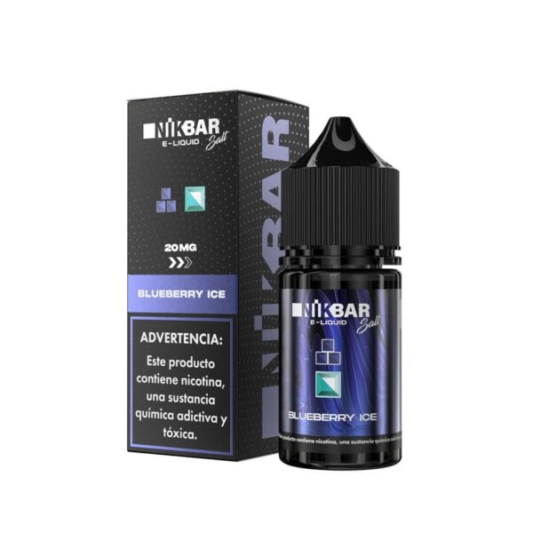 Nikbar Salt - Blueberry Ice 30ml