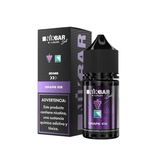 Nikbar Salt - Grape Ice 30ml