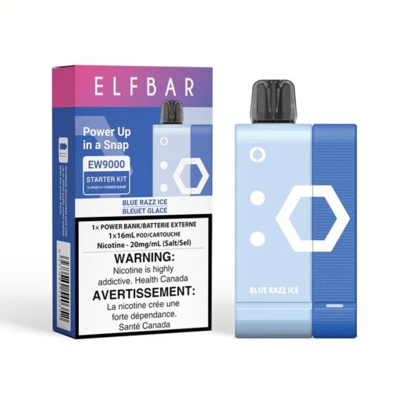 elfbar ew9000 BlueRazz Ice