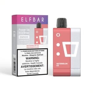 Elfbar - Pod Descartável EW9000 Puffs - Kit Bateria + 2 Refis