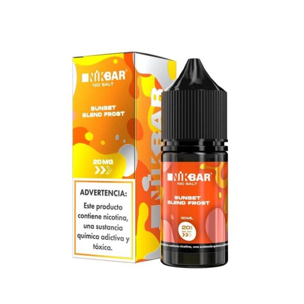 Nikbar Salt - Sunset Blend Frost 30ml