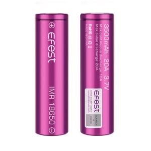 Efest - Bateria 18650 3500mAh 20A 3.7V
