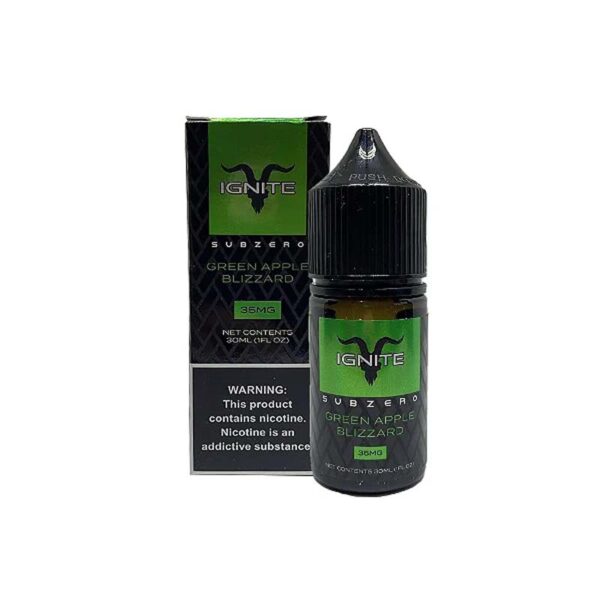 Ignite Salt - Green Apple Blizzard 30ml