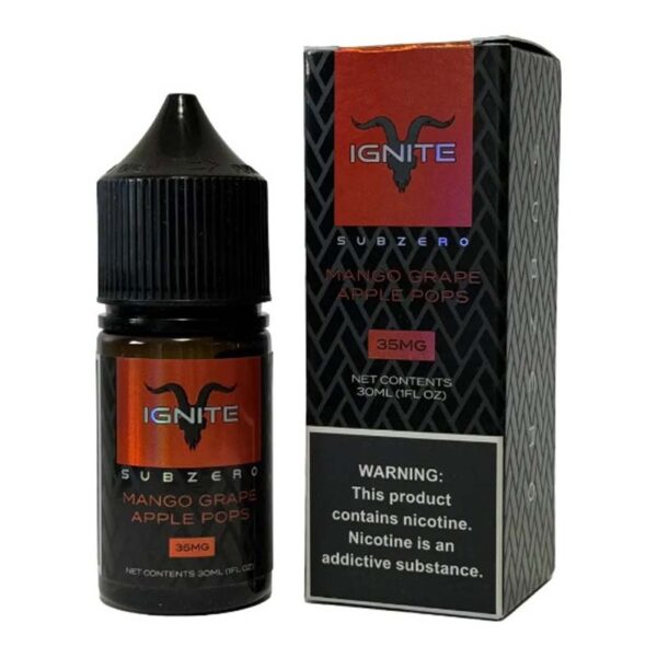 Ignite Salt - Mango Grape Apple Pops 30ml