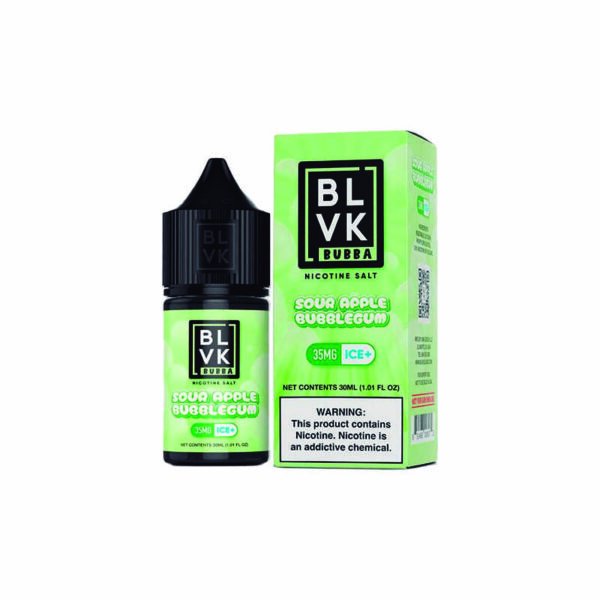 BLVK Salt - Bubba - Sour Apple Bubblegum 30ml