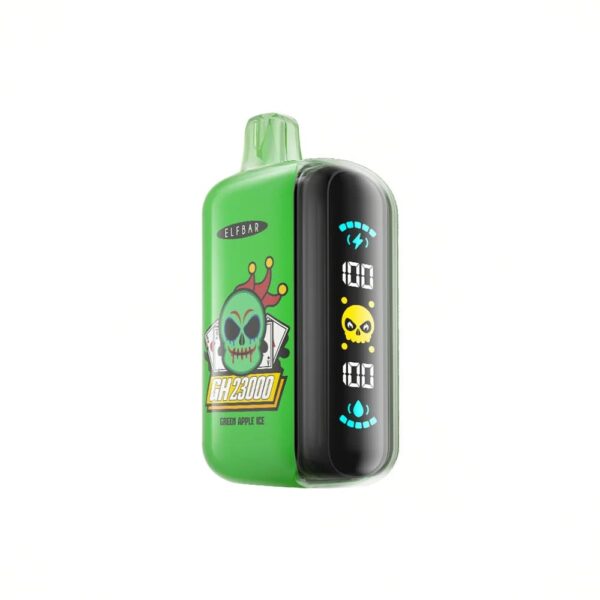 Elfbar - GH23000 Pod Descartável 23000 Puffs green-apple-ice-disposable-vape_1000x1000