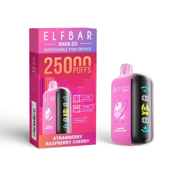 Elfbar - Raya D3 Pod Descartável 25000 Puffs - Oficina Vapor