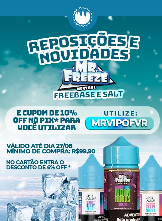 REPOS E NOVIDADE MR FREEZE MOBILE